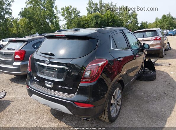 KL4CJASB3JB633820 2018 BUICK ENCORE Black Հետևի աջ