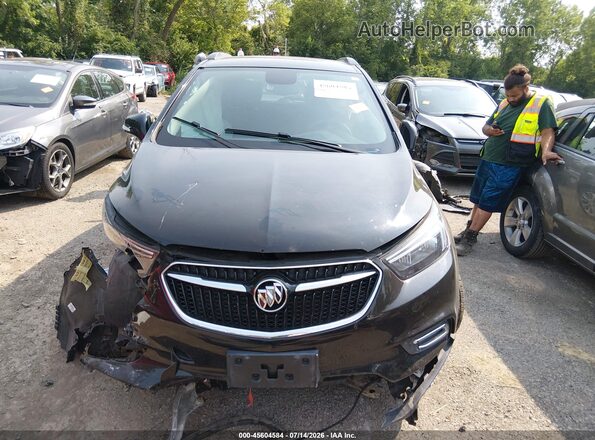 KL4CJASB3JB633820 2018 BUICK ENCORE Black Սարքավորումների վահանակի տեսք