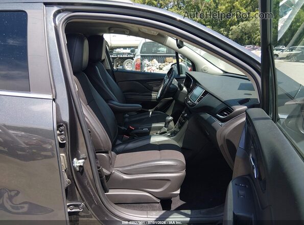 KL4CJASB3JB639441 2018 BUICK ENCORE Gray Widok wnętrza z przodu