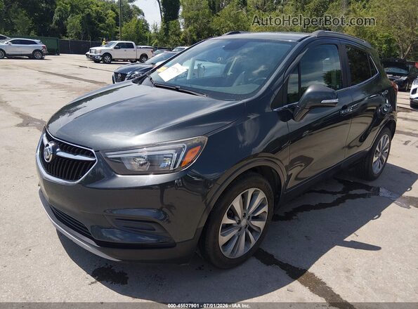 KL4CJASB3JB639441 2018 BUICK ENCORE Gray Przód lewy