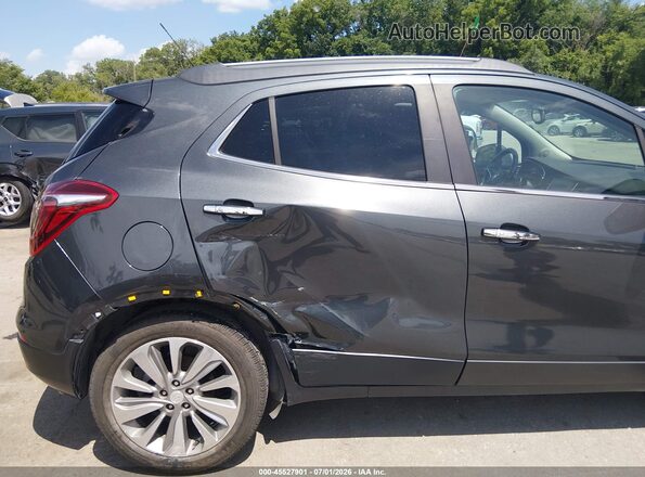 KL4CJASB3JB639441 2018 BUICK ENCORE Gray Widok z przodu