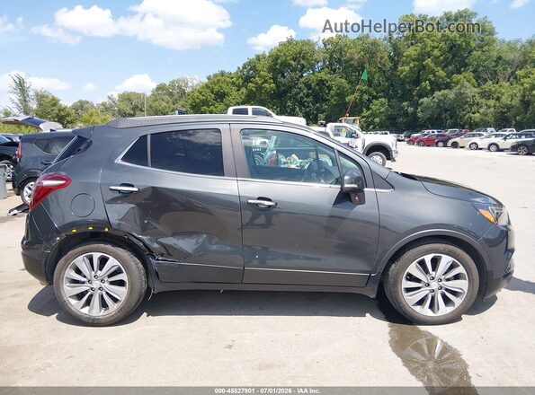 KL4CJASB3JB639441 2018 BUICK ENCORE Gray Widok wnętrza z tyłu