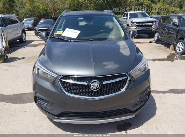 KL4CJASB3JB639441 2018 BUICK ENCORE Gray Widok zestawu wskaźników