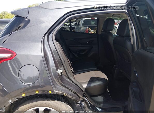KL4CJASB3JB639441 2018 BUICK ENCORE Gray Widok naklejki z numerem VIN
