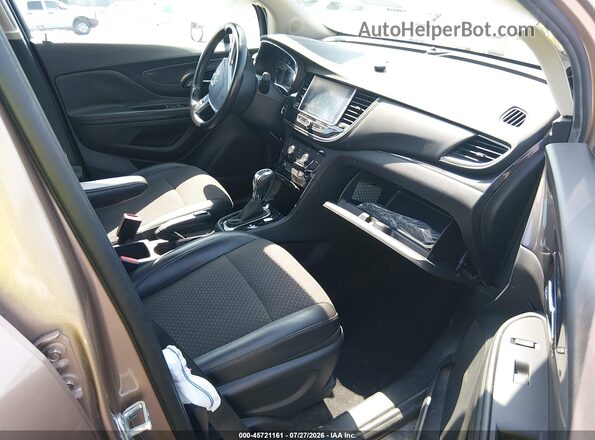 KL4CJASB3JB671080 2018 BUICK ENCORE Champagne Вид салона спереди