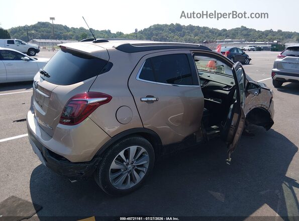 KL4CJASB3JB671080 2018 BUICK ENCORE Champagne Задняя правая четверть