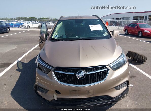 KL4CJASB3JB671080 2018 BUICK ENCORE Champagne Вид задней части салона