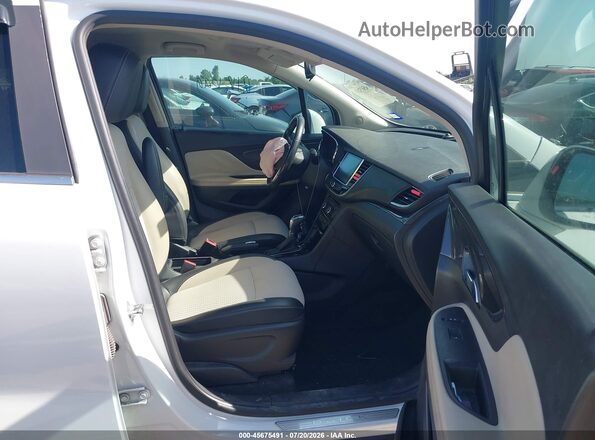 KL4CJASB3KB702507 2019 BUICK ENCORE White წინა სალონის ხედი