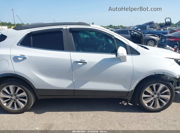 KL4CJASB3KB702507 2019 BUICK ENCORE White უკანა სალონის ხედი