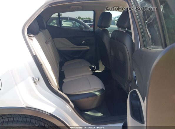 KL4CJASB3KB702507 2019 BUICK ENCORE White VIN კოდის სტიკერის ხედი
