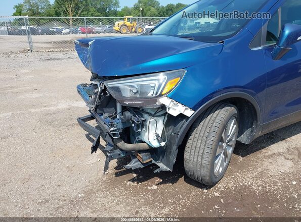 KL4CJASB3KB744689 2019 BUICK ENCORE Blue Vista frontal