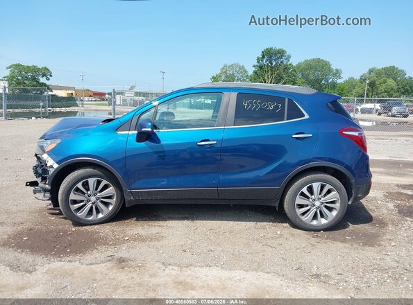 KL4CJASB3KB744689 2019 BUICK ENCORE Blue 