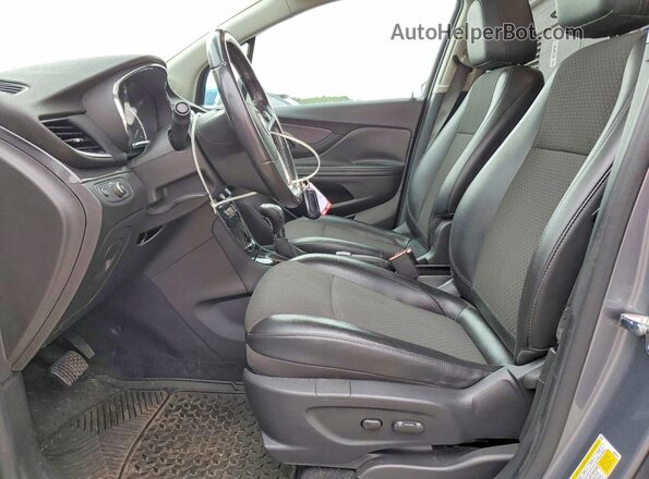 KL4CJASB3KB763050 2019 BUICK ENCORE Серый Вид салона спереди