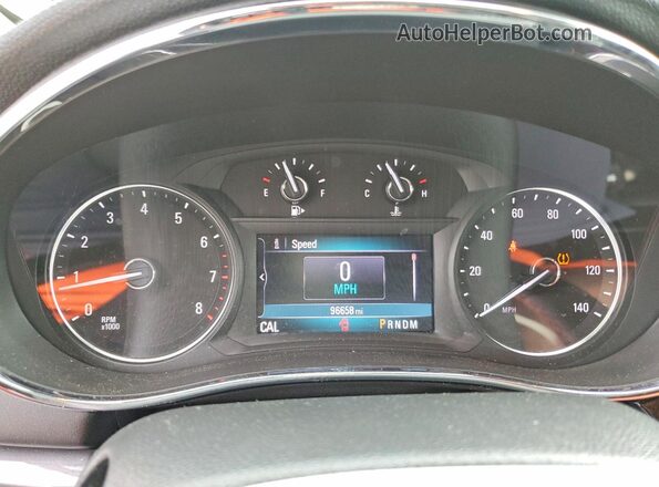 KL4CJASB3KB763050 2019 BUICK ENCORE Серый Вид щитка приборов