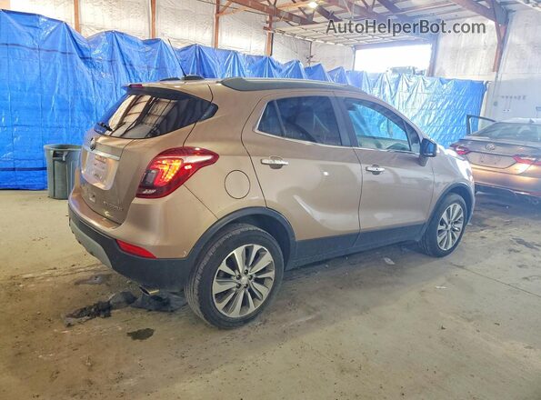 KL4CJASB3KB790748 2019 BUICK ENCORE Gold Tył prawy