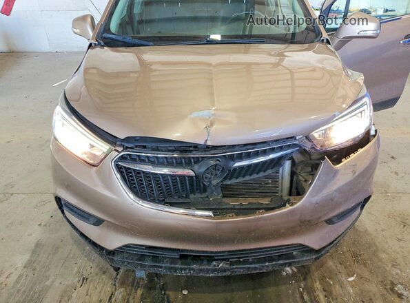 KL4CJASB3KB790748 2019 BUICK ENCORE Gold Widok wnętrza z tyłu