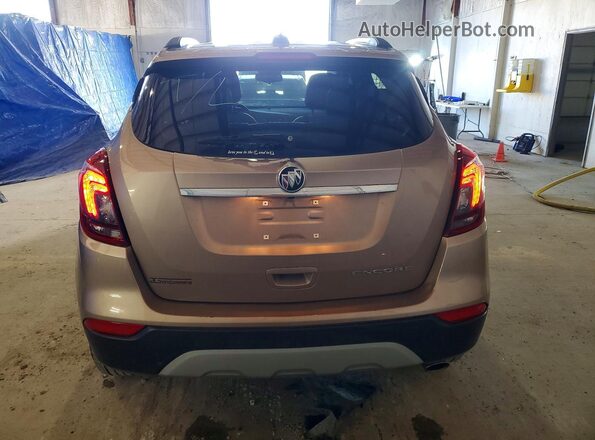KL4CJASB3KB790748 2019 BUICK ENCORE Gold Widok z tyłu