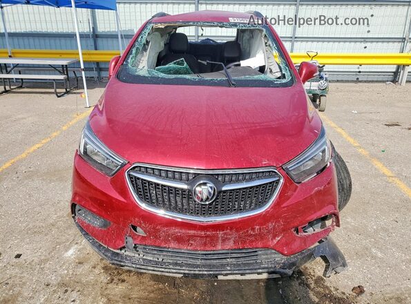 KL4CJASB3KB918132 2019 BUICK ENCORE Red წინა ხედი