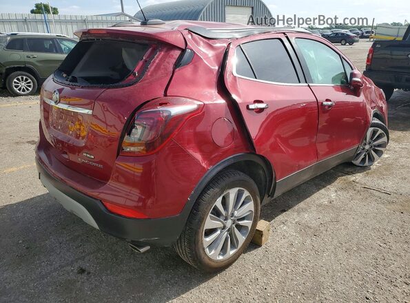 KL4CJASB3KB918132 2019 BUICK ENCORE Red უკანა მარჯვენა