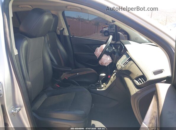 KL4CJASB3KB959649 2019 BUICK ENCORE Silver Widok wnętrza z przodu