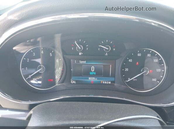 KL4CJASB3KB959649 2019 BUICK ENCORE Silver Widok tylnych siedzeń