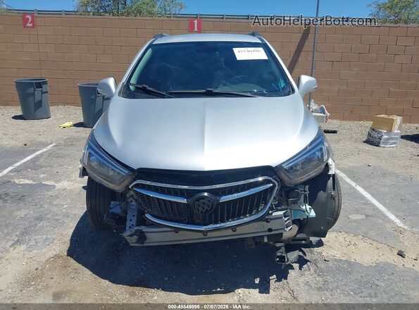 KL4CJASB3KB959649 2019 BUICK ENCORE Silver Widok z przodu