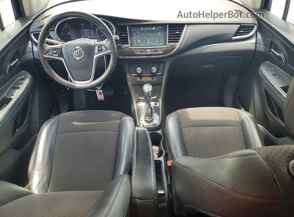 KL4CJASB3KB963801 2019 BUICK ENCORE White Dashboard view