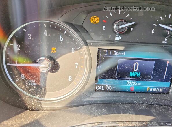KL4CJASB3LB022608 2020 BUICK ENCORE Красный Вид щитка приборов