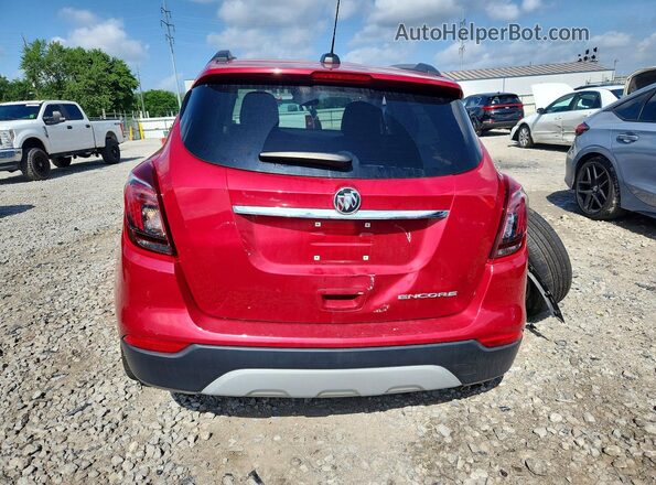 KL4CJASB3LB022608 2020 BUICK ENCORE Красный Вид сзади