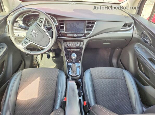 KL4CJASB3LB022608 2020 BUICK ENCORE Красный Вид панели приборов