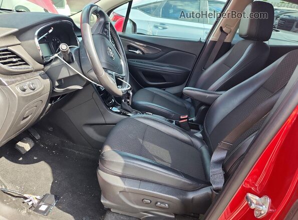 KL4CJASB3LB022608 2020 BUICK ENCORE Красный Вид салона спереди