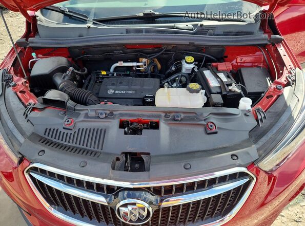 KL4CJASB3LB022608 2020 BUICK ENCORE Красный Вид подкапотного пространства