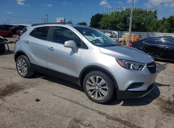 KL4CJASB3LB328854 2020 BUICK ENCORE Серебряный Передняя правая четверть
