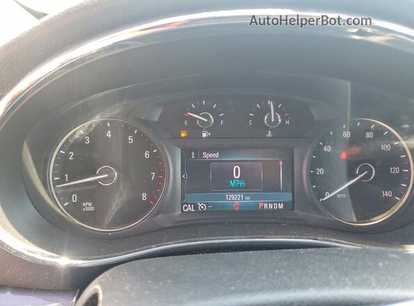 KL4CJASB3LB328854 2020 BUICK ENCORE Серебряный Вид щитка приборов