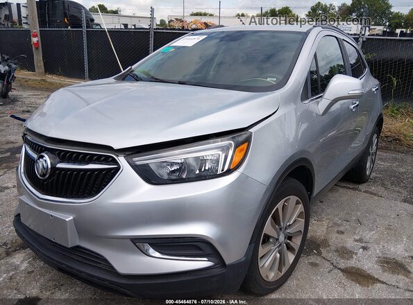 KL4CJASB4HB074918 2017 BUICK ENCORE Silver Przód lewy