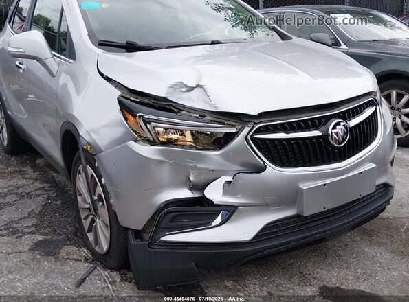 KL4CJASB4HB074918 2017 BUICK ENCORE Silver Widok z przodu