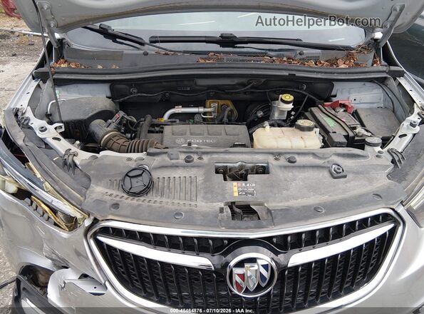 KL4CJASB4HB074918 2017 BUICK ENCORE Silver Widok z tyłu