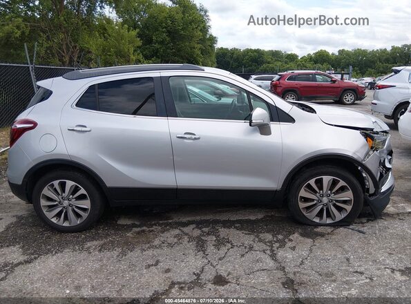 KL4CJASB4HB074918 2017 BUICK ENCORE Silver Widok wnętrza z tyłu
