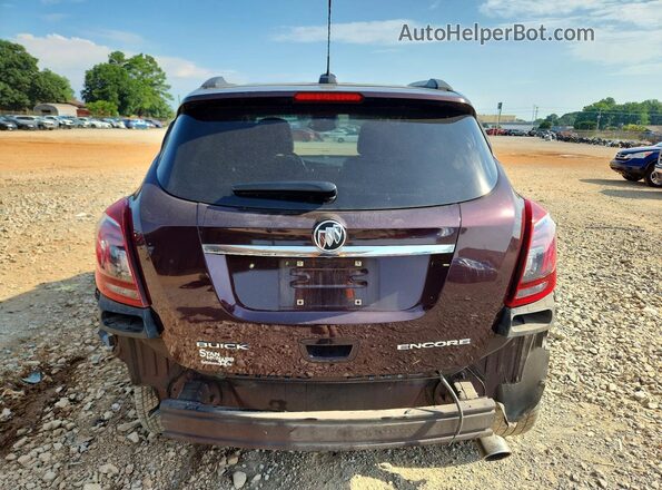 KL4CJASB4HB239835 2017 BUICK ENCORE Burgundy Вид ззаду