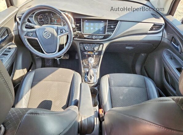 KL4CJASB4HB239835 2017 BUICK ENCORE Burgundy Вид панелі приладів