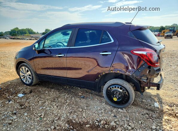KL4CJASB4HB239835 2017 BUICK ENCORE Burgundy Задня ліва чверть