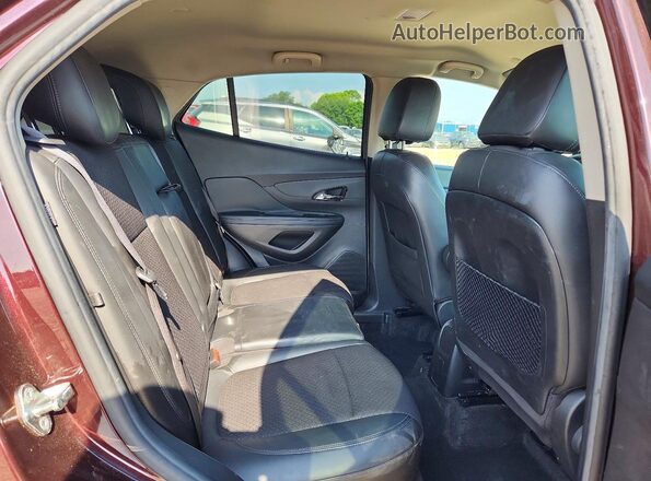 KL4CJASB4HB239835 2017 BUICK ENCORE Burgundy Вид задньої частини салону