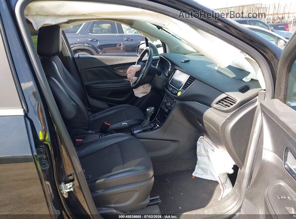 KL4CJASB4JB553670 2018 BUICK ENCORE Black Front interior view