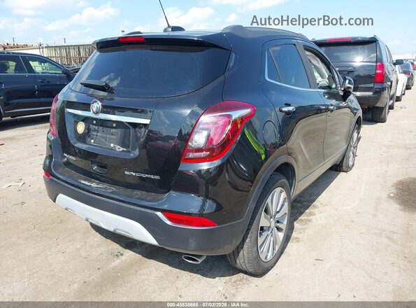 KL4CJASB4JB553670 2018 BUICK ENCORE Black Rear right
