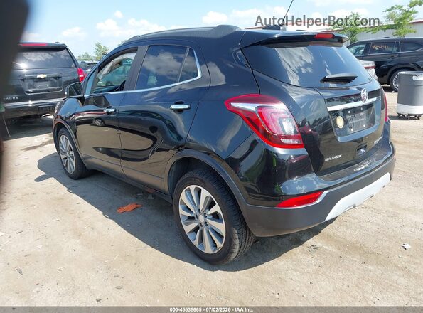 KL4CJASB4JB553670 2018 BUICK ENCORE Black Rear left