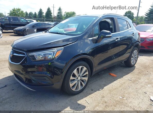 KL4CJASB4JB553670 2018 BUICK ENCORE Black Front left
