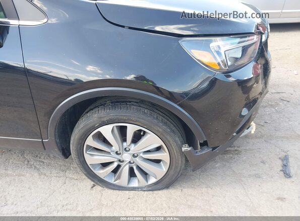 KL4CJASB4JB553670 2018 BUICK ENCORE Black Front view