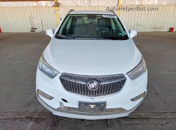 KL4CJASB4JB627332 2018 BUICK ENCORE White Դիմացի տեսք