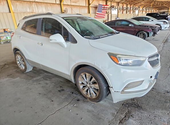 KL4CJASB4JB627332 2018 BUICK ENCORE White Առջևի աջ