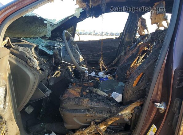 KL4CJASB4JB665112 2018 BUICK ENCORE Burgundy Вид салону спереду